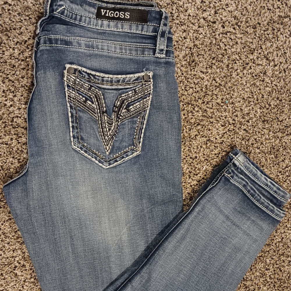 Women's Vigoss Heritage Fit Capri sz S 7/8 L27